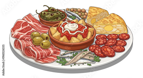 Spanish Tapas Platter
