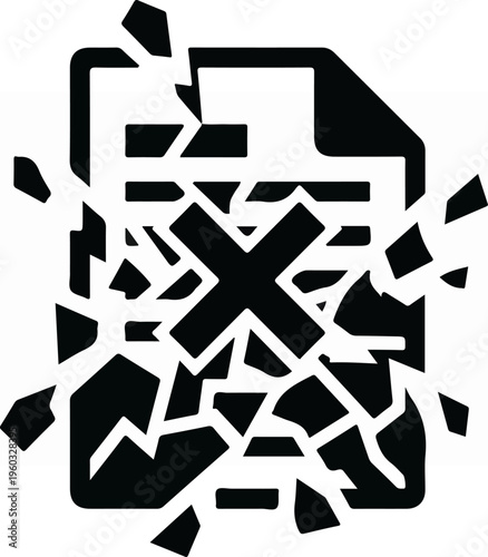 Broken File Icon Error.