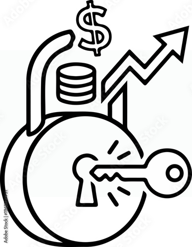 Key to Financial Growth Success.