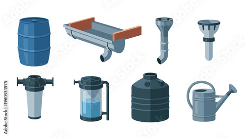 Sustainable Water Collection & Filtration Equipment for Garden & Home