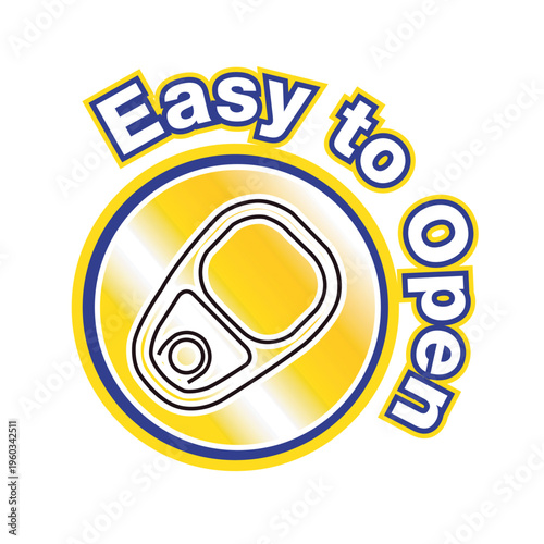 lid Easy Open Can Label Ring Pull Aluminum.