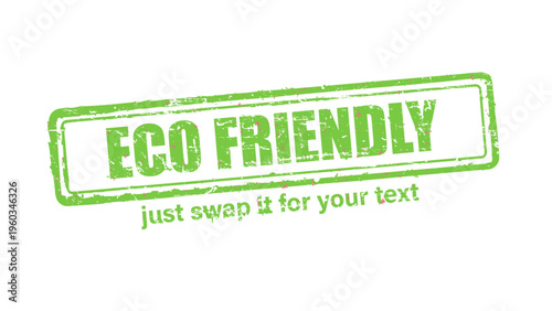 official stamp label green rubber stamp vector with distressed ink texture and clean frame, built for packaging, shipping labels, office paperwork, certification workflows