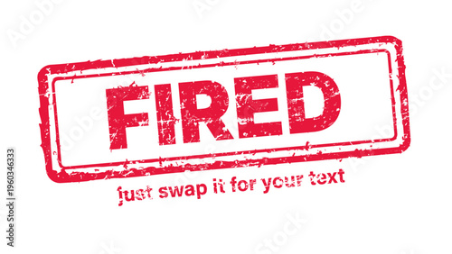 official stamp label red rubber stamp vector with distressed ink texture and clean frame, built for packaging, shipping labels, office paperwork, certification workflows, and commercial branding use.