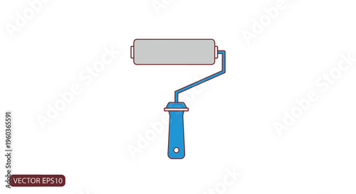 Paint Roller Tool for Home Decoration.