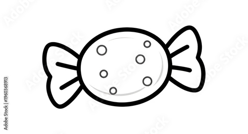 candy, candy outline, candy line drawing illustration, candy vector line art, candy clipart line style, sweet outline drawing, confectionery line icon, candy sketch illustration, minimal candy design,