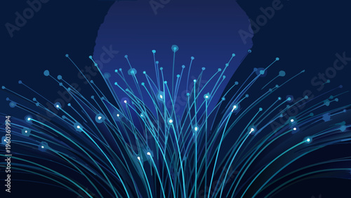 fireworks in the sky