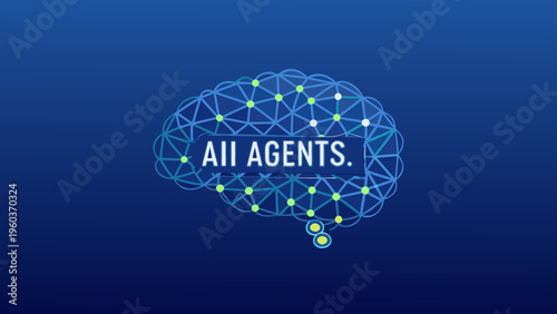 human brain with gears