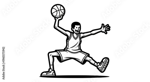 Dynamic illustration of a sleek black panther with a vibrant teal glow, depicted in a powerful, aggressive stance.