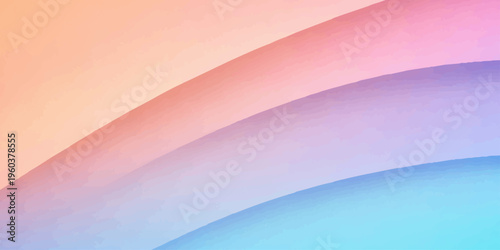 Abstract colorful blue background with smooth purple and pink gradient waves, featuring a futuristic digital motion design and curved light lines for a creative art wallpaper backdrop