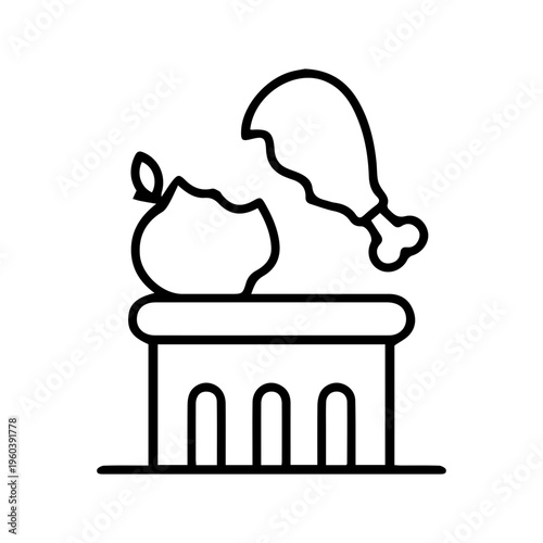 Fried Chicken Meal Icon