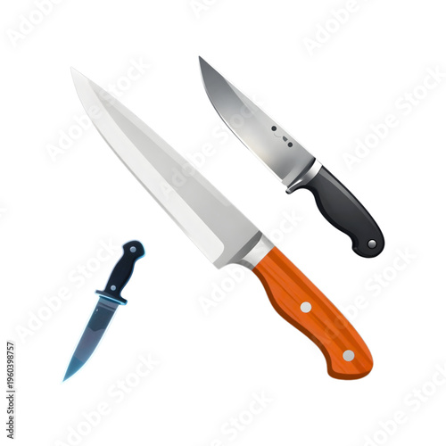 set of knives