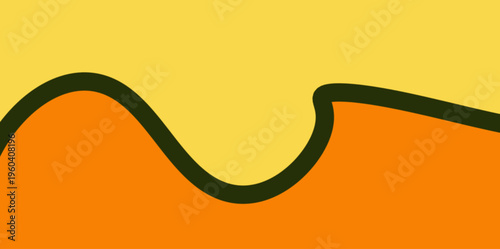 Soft ripple orange vector background. A gentle vector illustration of soft orange ripples, designed for backgrounds that require a calm and balanced visual feel.