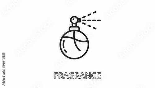 Perfume Bottle Spray Icon