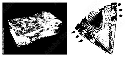 Cracked ceramic archaeological artifact, broken clay relic, historical fragment, textured surface, museum exhibit, ancient civilization remains.