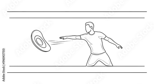 Man throwing a frisbee in a park, outdoor activity, summer fun, sports leisure