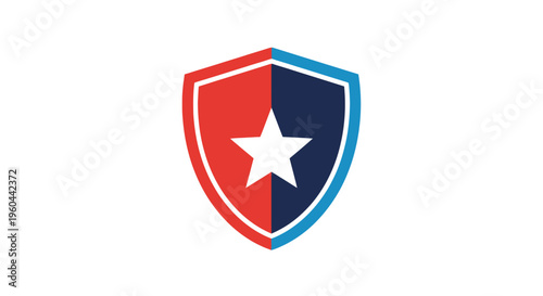 Red Blue Shield Emblem With White Star Center Security Protection Concept Business Emblem Vector Art Design Free Download Red Blue Shield Emblem With White Star Center Security Protection Concept Business Emblem Vector Art Design - GFXLoad