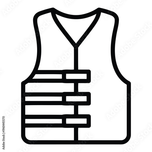 Bulletproof Vest Security Protection Gear.