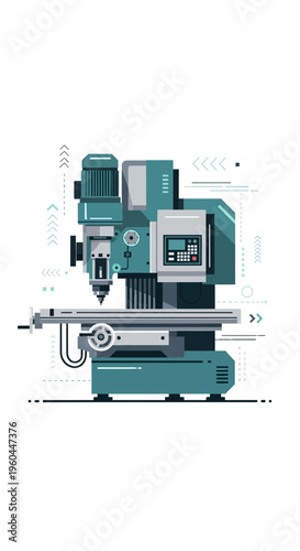 Precision Engineering Mill Machine For Industrial Manufacturing Applications