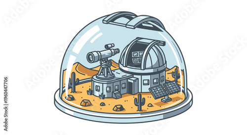 Desert Observatory Under Glass Dome, Astronomy Research Facility