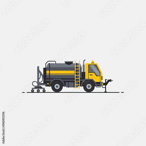 Specialized Asphalt Spraying Truck For Road Construction And Maintenance