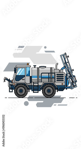 Specialized Industrial Vehicle For Efficient Operational Tasks