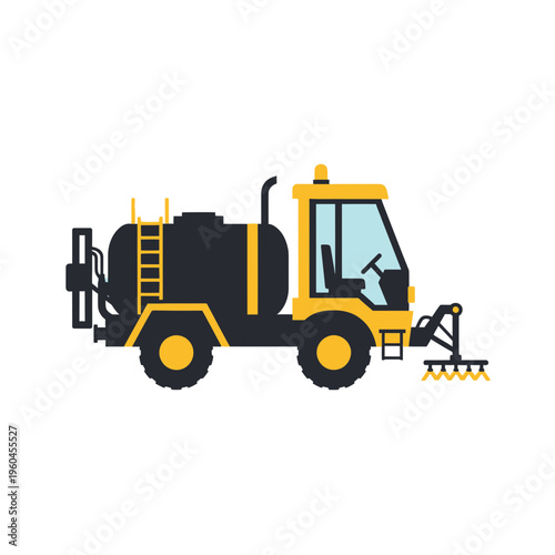 Specialized Municipal Spray Truck For Road Maintenance And Cleaning Operations