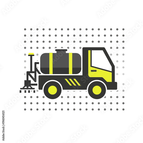 Specialized Truck for Agricultural Spraying and Crop Treatment Applications