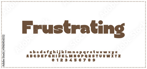 Round, Abstract technology science alphabet font. digital space typography vector illustration design