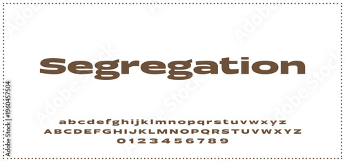 Round, Abstract technology science alphabet font. digital space typography vector illustration design