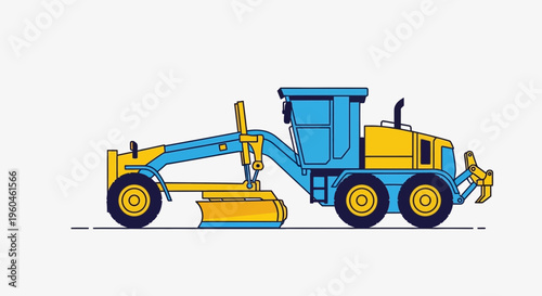 Vibrant Construction Grader Machine For Road Building Projects
