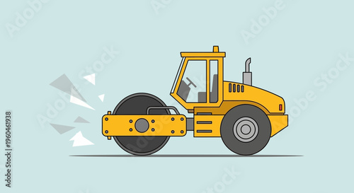 Vibratory Roller Compactor Equipment Industry Construction Machinery