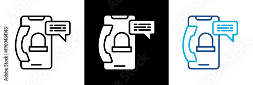Emergency Call triple icon