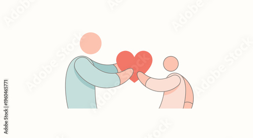 Giving Heart Concept