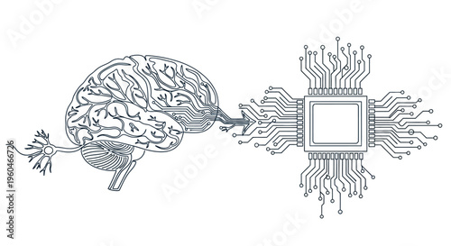 Artificial Intelligence Brain Chip Connection: Human Mind Meets Digital Technology