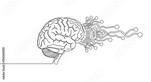 Artificial Intelligence Brain Circuitry: Human Mind Meets Digital Technology