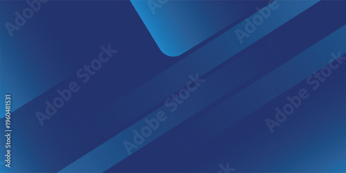 top blue background with glowing geometric lines. Modern blue gradient square shape design. Futuristic technology concept. modrn