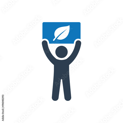 Environmental Advocacy Message Icon