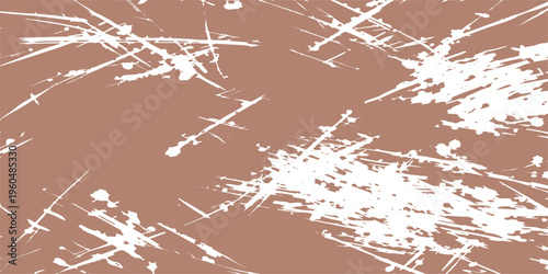 Abstract chaotic streaks and splatters, suggesting a dynamic energy. This abstract artwork employs a striking palette. 