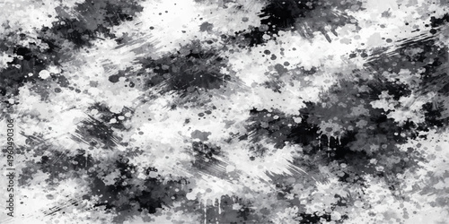 Abstract artistic expression of ink splash and textured background, blending bold darks with softer tones, inviting the viewer into a world of creativity and graphic resource.