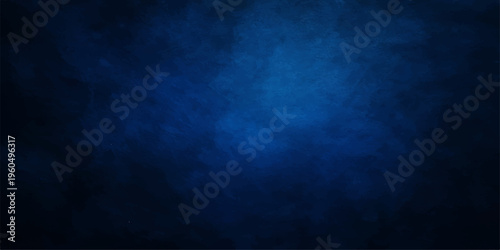 Dark Blue Grunge Smoke Sky Background