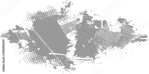 Abstract the unique textures and patterns of a grungy design element. This versatile visual resource is ideal for adding character and depth to various design projects.