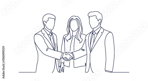 Business people shaking hands, partnership, agreement, teamwork, success, meeting, collaboration