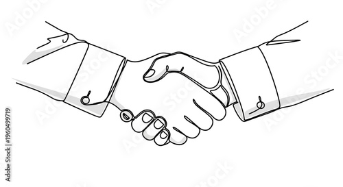 Business handshake, agreement, partnership, teamwork, success, collaboration, trust, deal