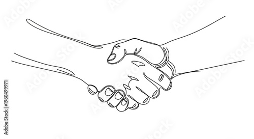 Business handshake, partnership agreement, trust, collaboration, success, teamwork, greeting