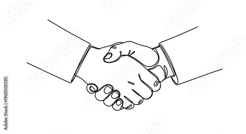 Business handshake, agreement, partnership, deal, trust, cooperation, teamwork, success, handshake icon