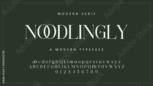 Luxury alphabet letters font and number. Typography elegant wedding classic lettering serif fonts decorative vintage retro concept. vector illustration