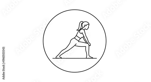 Woman doing yoga warrior pose, fitness, healthy lifestyle, exercise, stretching, workout