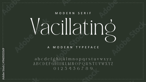 Luxury alphabet letters font and number. Typography elegant wedding classic lettering serif fonts decorative vintage retro concept. vector illustration
