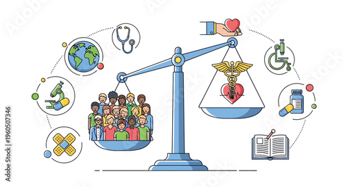 Healthcare Equality: Balancing Global Health Needs with Community Well-being