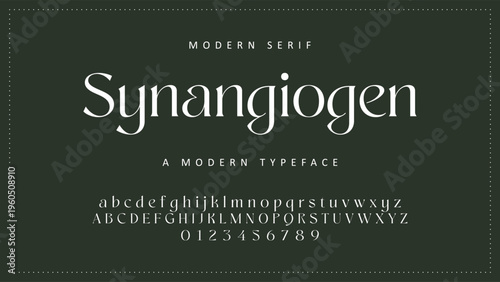 Elegant ligature alphabet letters font logo. Typography luxury classic lettering serif fonts decorative wedding vintage retro logos, design for fashion,beauty shop and brand . vector illustration